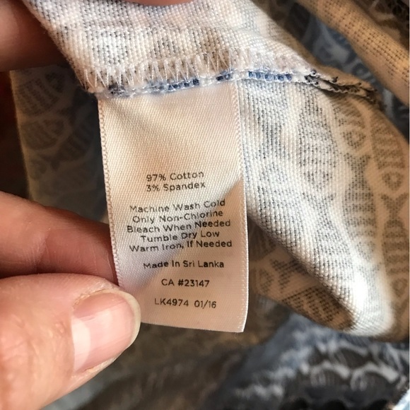 TALBOTS skirt mini summer size 14. Plus size - Picture 5 of 5